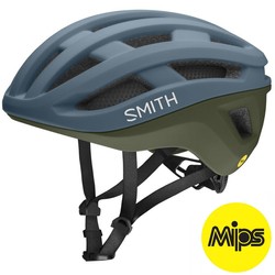 Kask rowerowy szosowy SMITH Persist MIPS ® | ROAD / GRAVEL / MTB | matte stone / moss