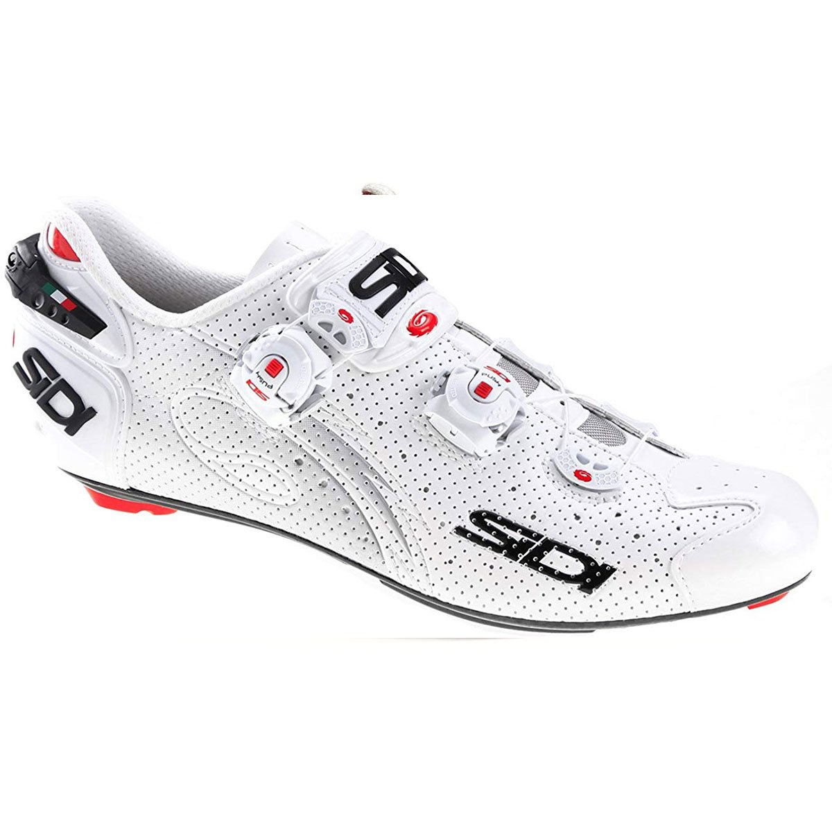 Road cycling shoes SIDI Wire CARBON AIR LUCIDO white