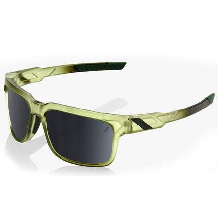 100% Type S Glasses Matte Translucent Olive Slate / black MIRROR lens | LT 11% | SPORT / LIFESTYLE