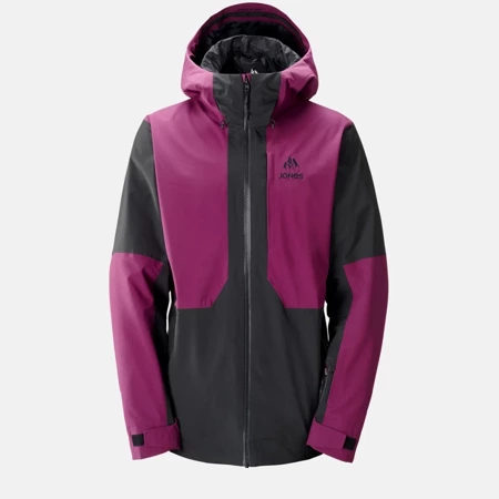 JONES Men's MTN Surf Recycled Shell Jacket 2025 | 20K/20K | 2L | snowboard / splitboard | deep purple