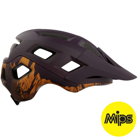 LAZER Coyote MIPS ® bike helmet | MTB / ENDURO | matte mulberry orange