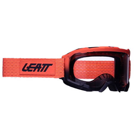 LEATT Velocity 4.0 MTB Coral bike goggle | BULLET PROOF | MTB / ENDURO | CLEAR lens 83%