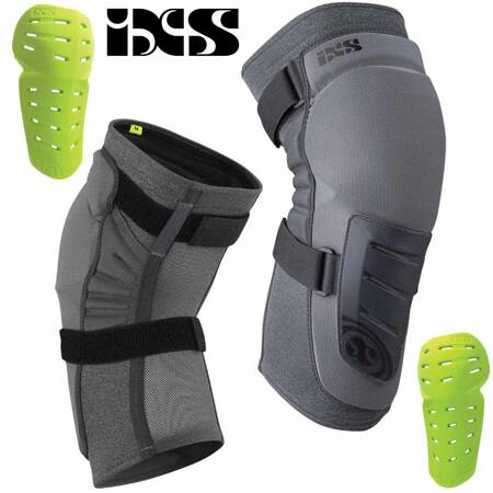 Ochraniacze kolan / nakolanniki IXS Trigger Knee Guards | X-Matter K03 Knee / Shin CE Pad | ENDURO DH | grey