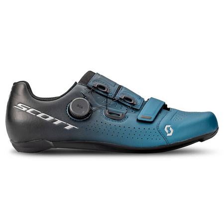 SCOTT Road Team BOA Cycling Shoes | black fade / metallic blue