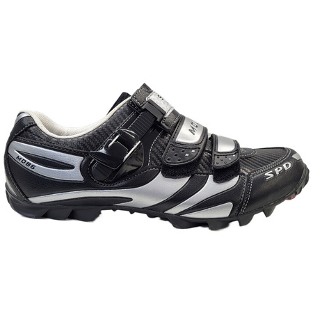 SHIMANO SH-M086 | bike shoes | MTB | SPD | black w /c-leather