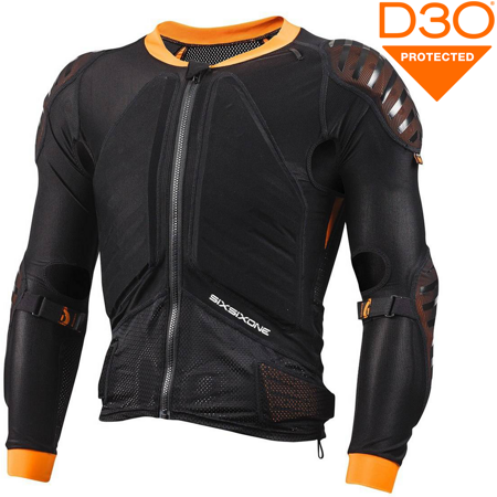 SIXSIXONE 661 EVO Compression Jacket LS Long Sleeve D3O black