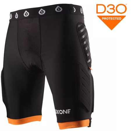 SIXSIXONE 661 EVO Compression Shorts D3O | MTB / EDURO | black