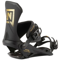 Snowboard bindings NITRO Team PRO GOLDY 2022 | APPROVED BY THE WORLD´S BEST
