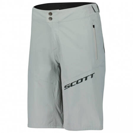 Szorty / spodenki rowerowe SCOTT Shorts M's Endurance ls/fit w/pad + wewnętrzne spodenki z wkładką | MTB / ENDURO / GRAVEL | light grey