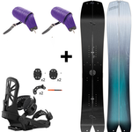 SET 2023: NITRO Squash & Vertical by KOHLA + UNION Explorer | splitboard & skins + bindings | 159cm