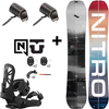 SET 2023: splitboard & skins / NITRO Team Split & Peak by KOHLA + UNION Charger bindings