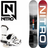SET NITRO 2023: snowboard Team GULLWING WIDE + Team WHITE bindings