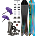 WOMEN SET NITRO: splitboard & skins / NITRO Squash 2025 & Vertical by KOHLA + x SPARK Vertical bindings + IBEX pucks | 152cm + M