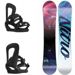 WOMEN'S SET : NITRO Lectra + BATALEON E-stroyer | snwboard + bindings