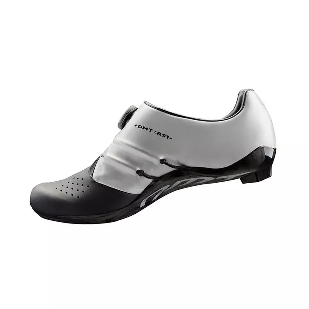 Road cycling shoes DMT RS1 260g BOA CARBON white / silver | SUMMER