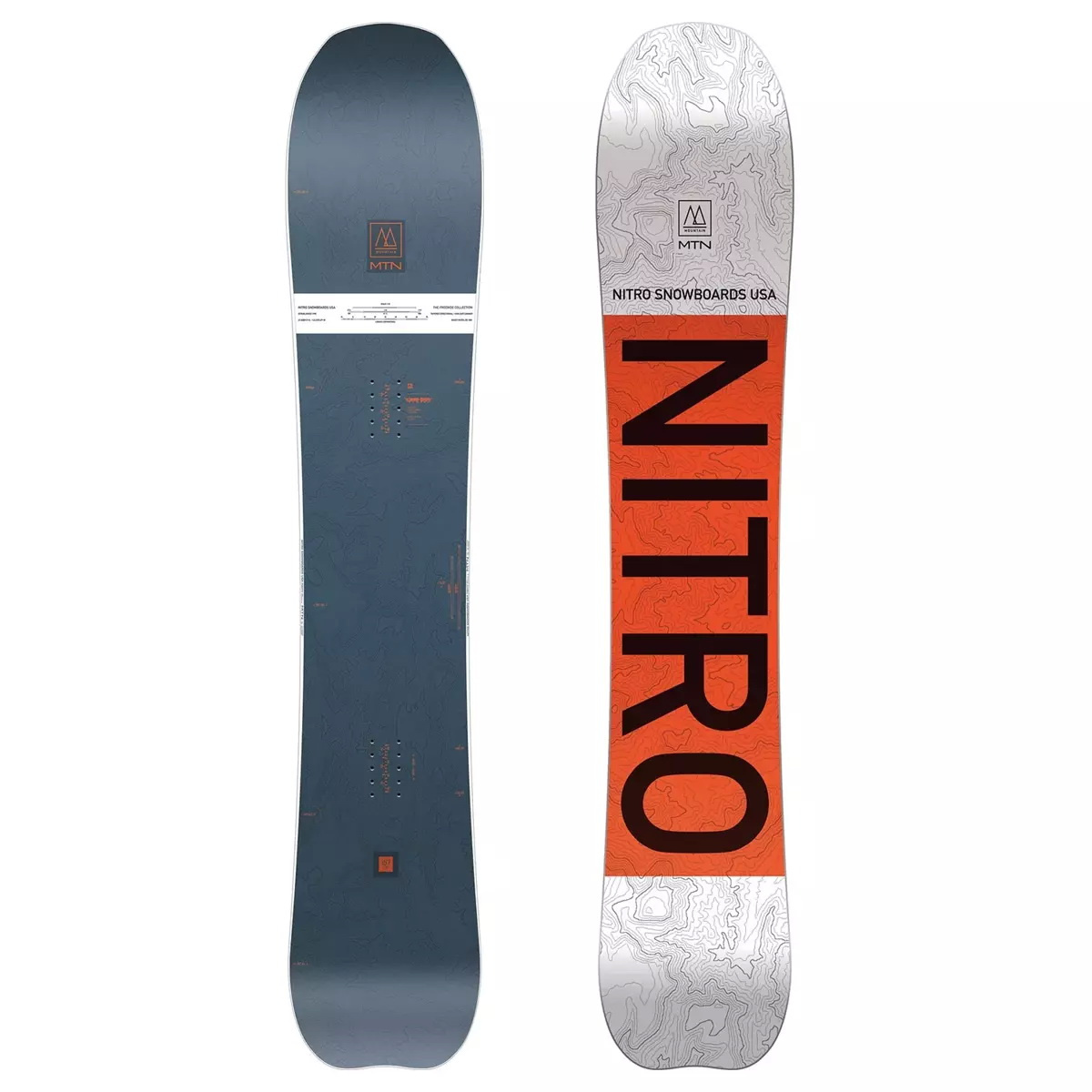 Set CARVE / POWDER NITRO Mountain snowboard + UNION STR 2023 black
