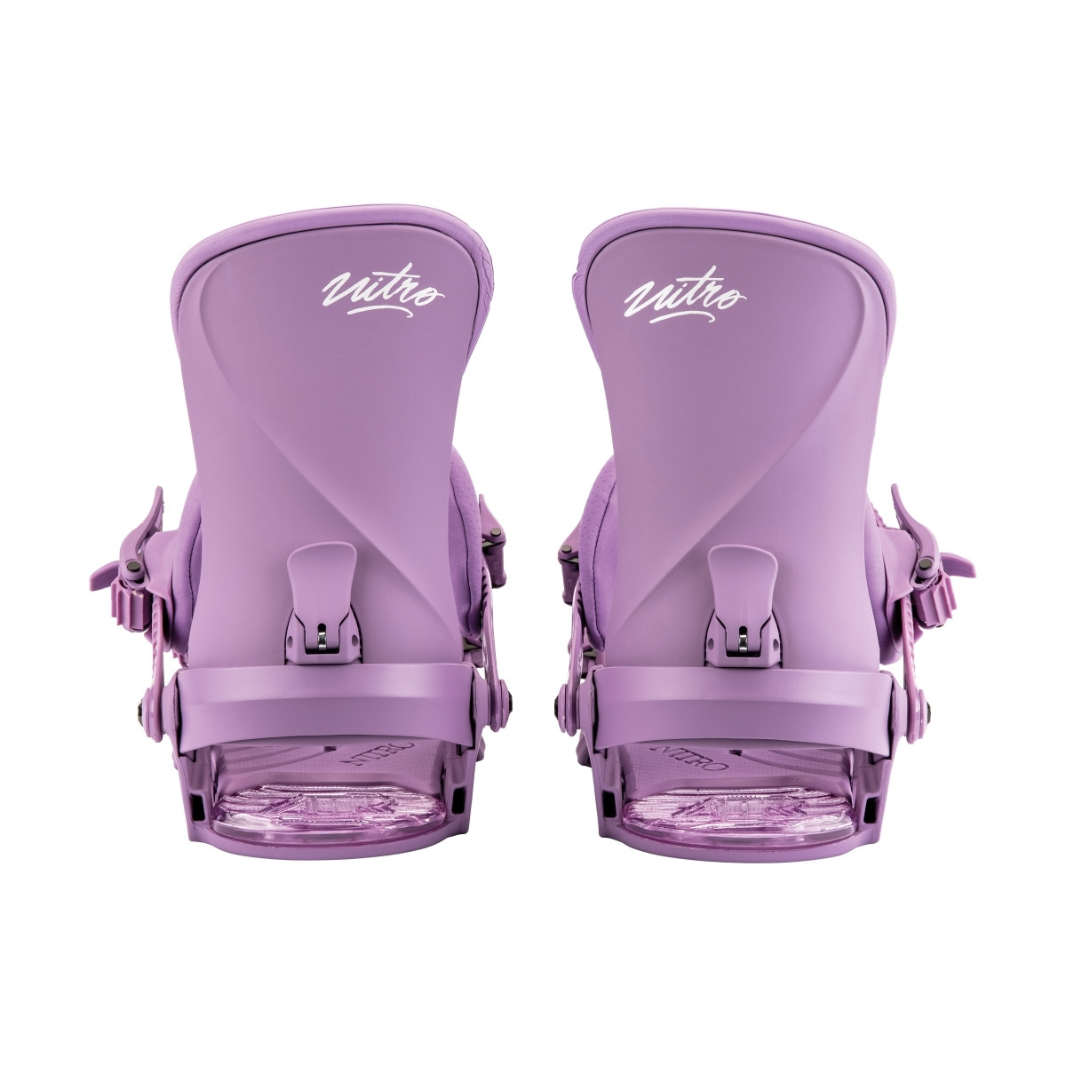Women snowboard bindings NITRO Ivy LAVENDER Vibram 2023 ALLMOUNTAIN