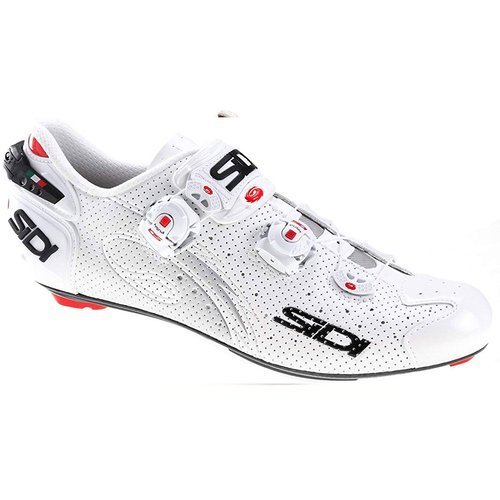  Road cycling shoes SIDI Wire CARBON AIR LUCIDO white / white