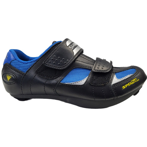  SHIMANO SH-R073 | road cycling shoes | SPD / SPD SL | VINTAGE / RETRO / CULT | black