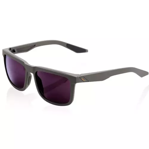 100% Blake | sunglasses | Soft Tact Midnight Mauve / purple lens | LT 11% | SPORT / LIFESTYLE