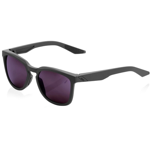 100% Hudson | sun glasses | Soft Tact Midnight Mauve / purple lens | LT 10% | SPORT / LIFESTYLE