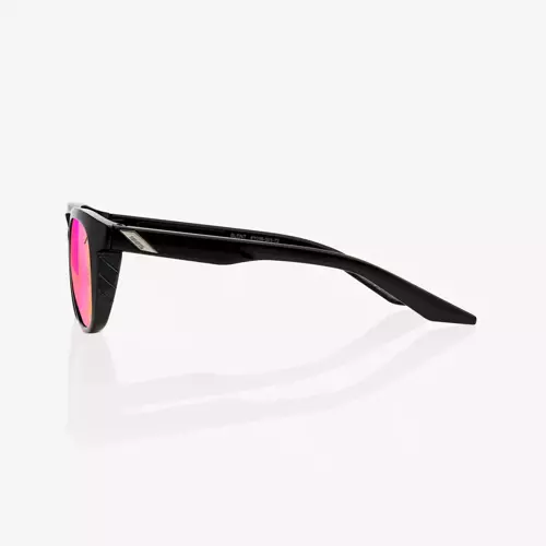 100% Slent Glasses Polished Black / purple multilayer mirror | LT 11% | SPORT / LIFESTYLE