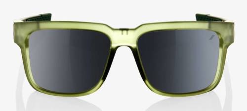 100% Type S Glasses Matte Translucent Olive Slate / black MIRROR lens | LT 11% | SPORT / LIFESTYLE