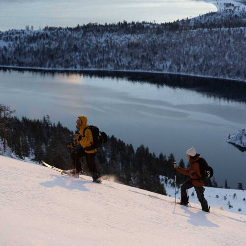 2025 | splitboard + skins / JONES Hovercraft 3D 2.0 + POMOCA Pre-Cut Nomad | THE EVOLVED BACKCOUNTRY RACER!