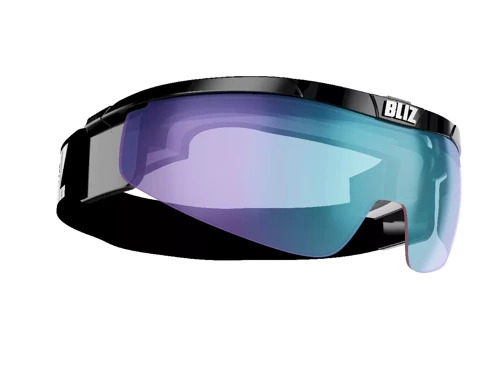 BLIZ Proflip OTG | XC ski goggles / visor / glasses | black 