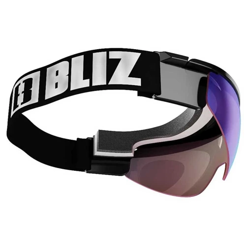 BLIZ Proflip OTG | XC ski goggles / visor / glasses | black 