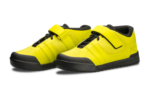 Buty grawitacyjne rowerowe RIDE CONCEPTS Transition Clip | D3O | Rubber Kinetics DST 8.0  MTB / ENDURO / DIRT / DH | SPD | lime black