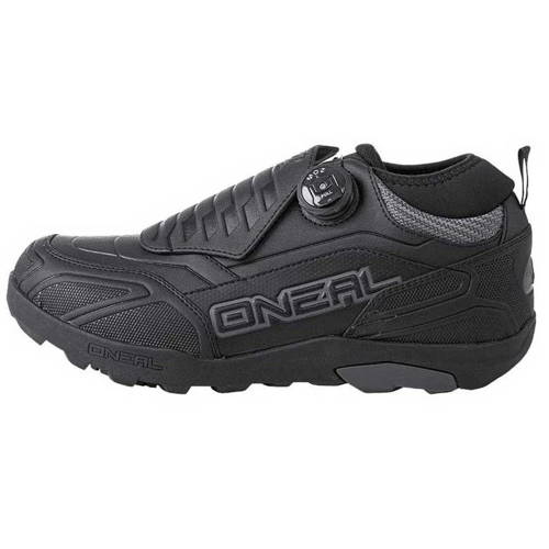 Buty grawitacyjne wodoodporne rowerowe O'NEAL Loam WP SPD Shoes black / gray