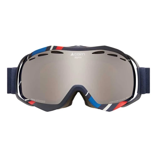 CAIRN Alpha SPX3000 blue | ski / snowboard goggle | Sunny Weather | Red Lens Cat. 3