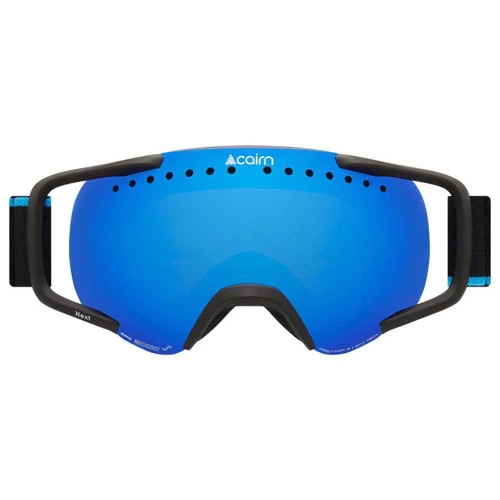 CAIRN Next SPX3000 IUM neon pink / mat black | junior ski / snowboard goggle | Sunny Weather | Blue Lens Cat. 3