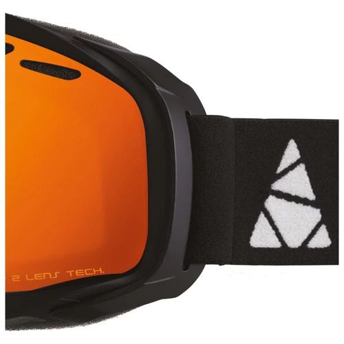 CAIRN Speed SPX2000 mat black | ski / snowboard goggle | Bad Weather | Orange Lens Cat. 2