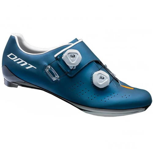 DMT D1 | cycling road shoes | 2 x BOA | CARBON | petrol blue / white / orange