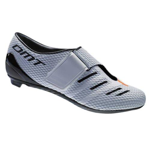 DMT DT1 | cycling triathlon shoes | 215g | white / black / orange 