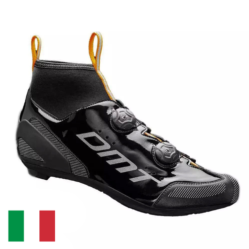 DMT WR1 | cycling road shoes | 2 x BOA | black / orange / silver reflective