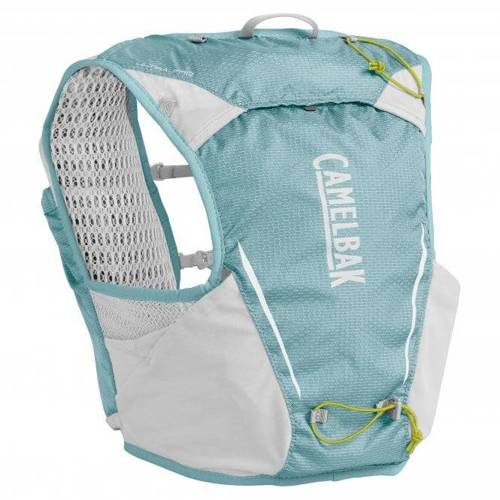 Damska kamizelka / plecak biegowa CAMELBAK Ultra PRO Vest 6l + 2 x 500ml Quick Stow™ Flasks aqua sea / silver
