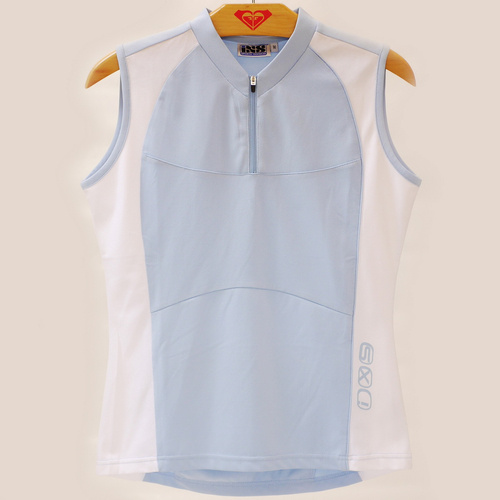 Damska koszulka rowerowa IXS Coco Lady Jersey Top blue / white