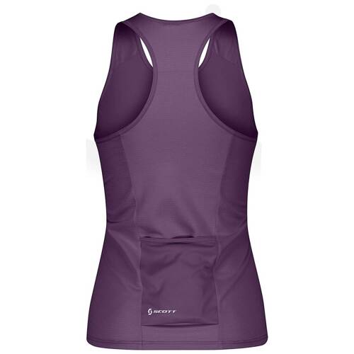 Damska koszulka rowerowa SCOTT Tank W's Endurance 10 vivid purple / misty purple