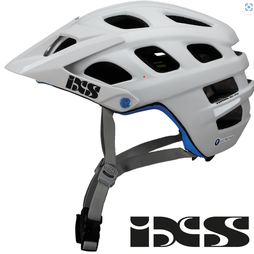 Damski / dziecięcy / juniorski kask rowerowy IXS Trail EVO white / electric PLUS | MTB / ENDURO / E-BIKE | XS / 49-54cm | LIKWIDACJE