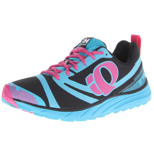 Damskie buty biegowe PEARL IZUMI Trail N2 "Run Like na Animal!" black / mykonos blue