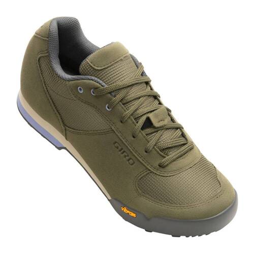 Damskie buty rowerowe GIRO Petra VR | VIBRAM | SPD | trail green / lavender grey