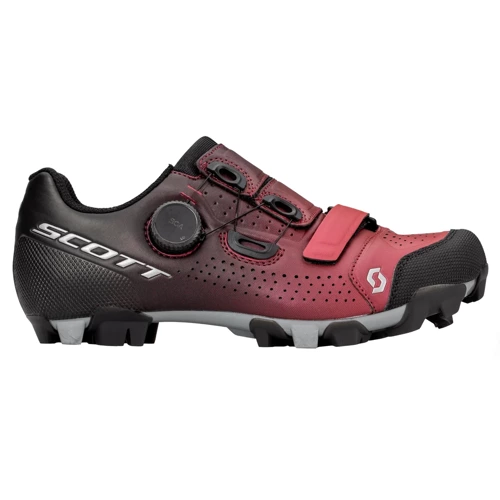 Damskie buty rowerowe  SCOTT MTB Team BOA Women's | black fade / metallic red