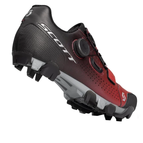 Damskie buty rowerowe  SCOTT MTB Team BOA Women's | black fade / metallic red