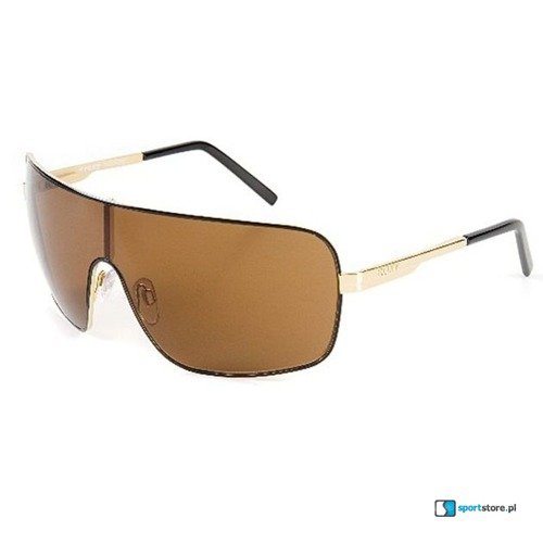 Damskie okulary przeciwsłoneczne ROXY Monte Carlo black-gold/brown