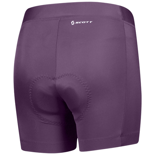 Damskie spodenki rowerowe z wkładką SCOTT Shorts W's Endurance 20 ++ vivid purple