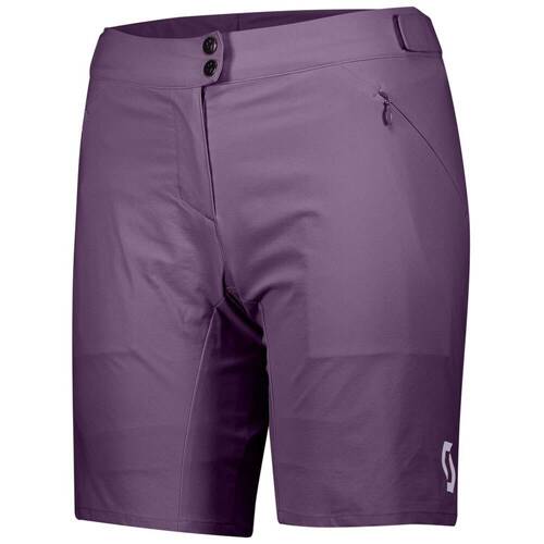 Damskie szorty / spodenki rowerowe SCOTT Shorts W's Endurance ls/fit w/pad + wewnętrzne spodenki z wkładką | MTB / ENDURO / GRAVEL | vivid purple