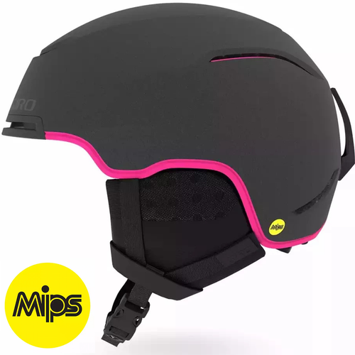 GIRO Terra MIPS ® | women's ski / snowboard helmet | matte graphite / bright pink